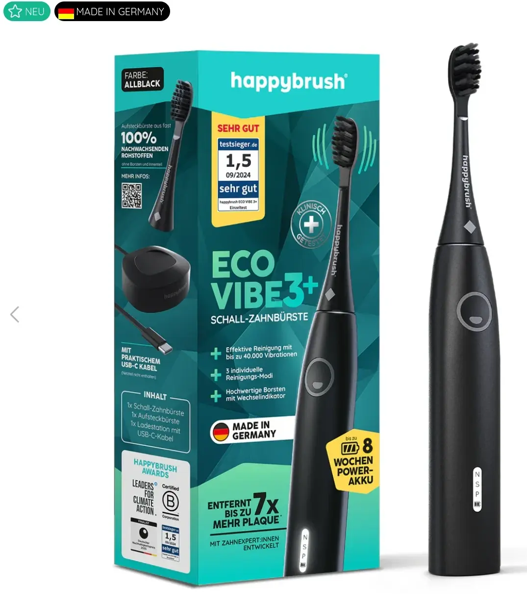 Black happybrush